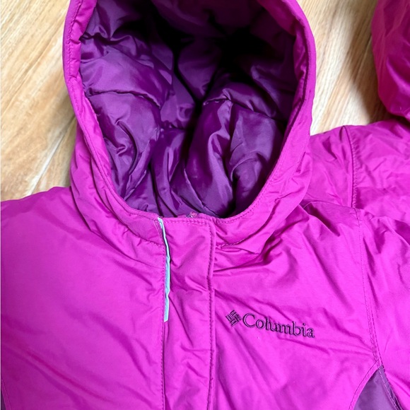 Columbia Girl 2T 3T Cape Royal III Winter Parka Ski Winter Coat Jacket PINK - Picture 2 of 5